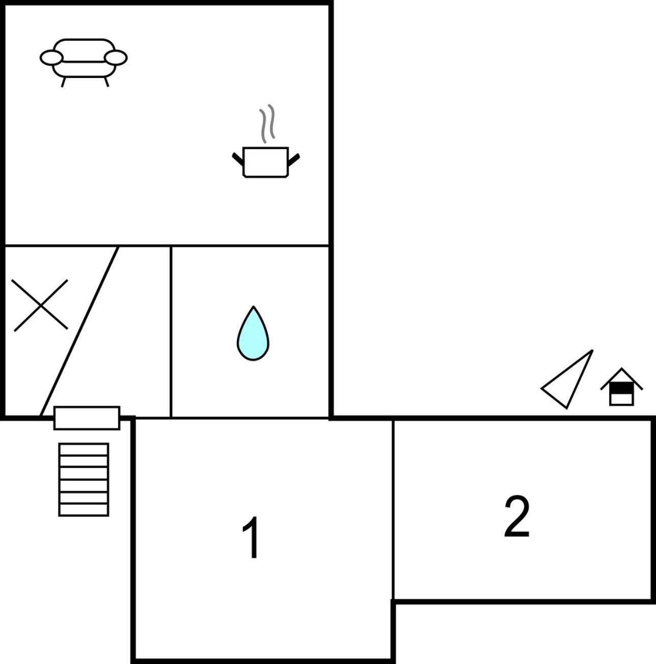 2 Bedroom Awesome Apartment In Vinkuran Exterior foto